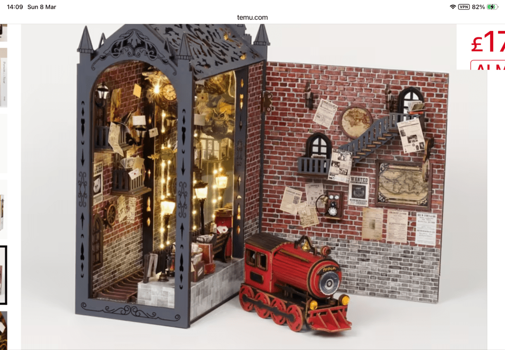 Train Station Book Nook – A Perfect Project for Young Train&nbsp;Lovers