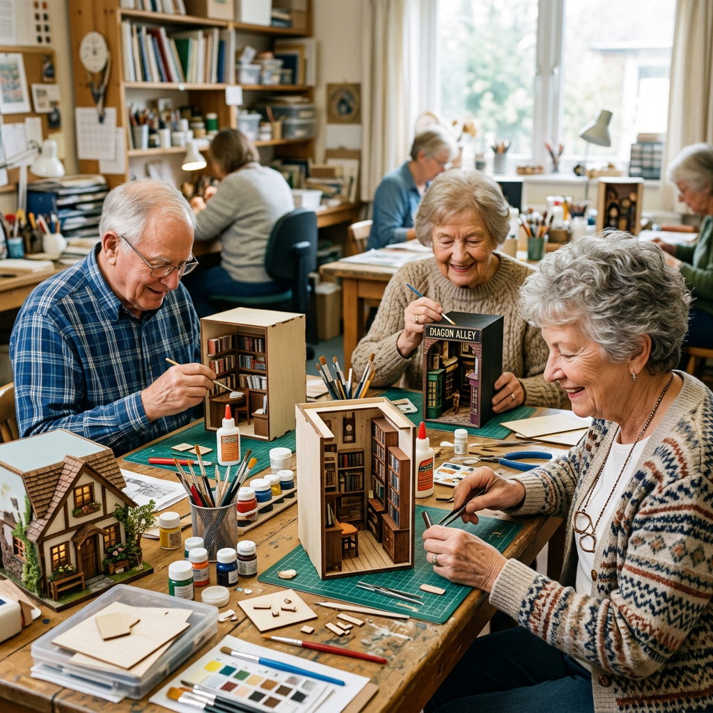 Why Most Book Nook Builders Are Aged 40–80
