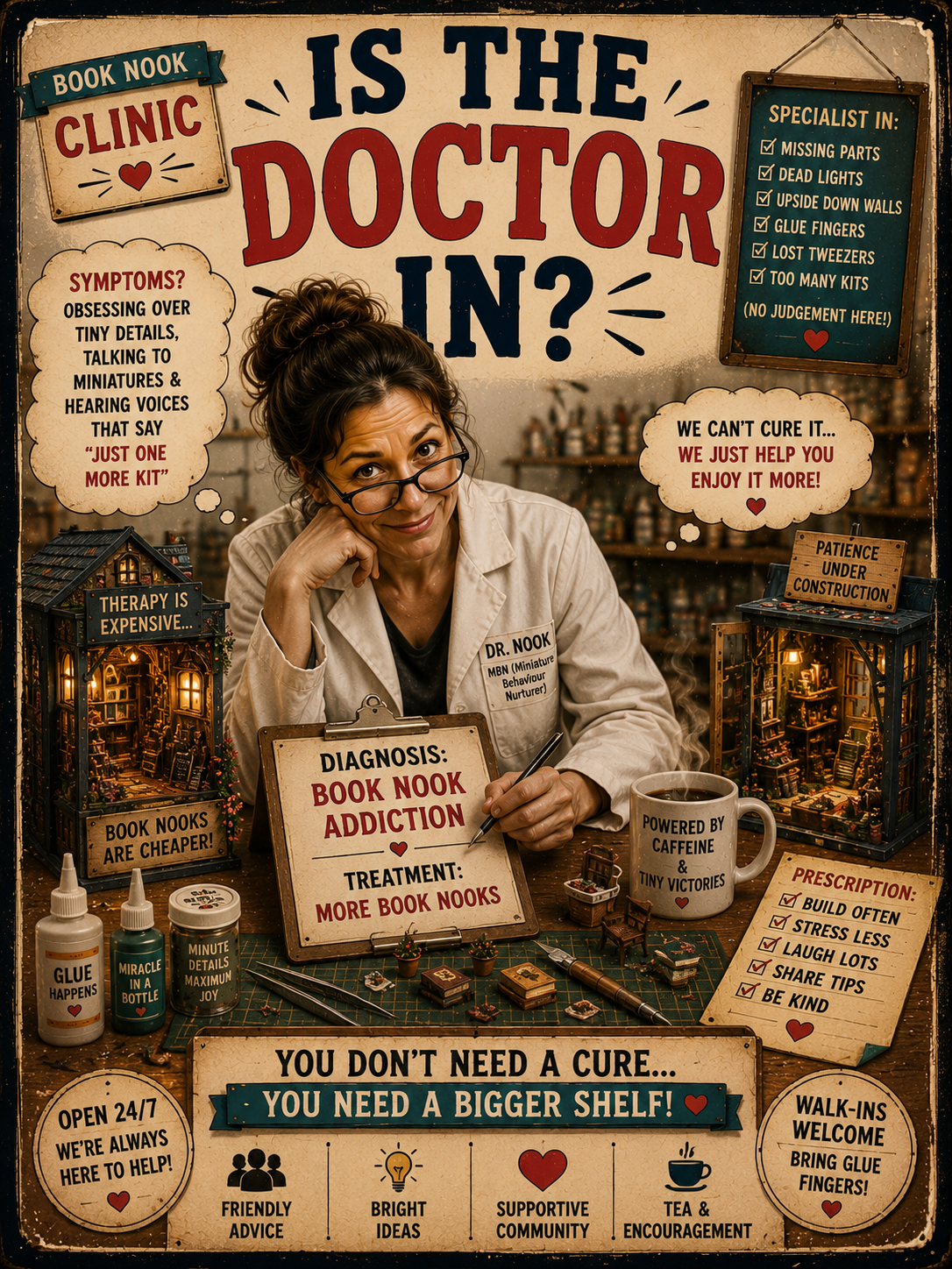 Have You Caught Book Nook Syndrome? A Completely Unofficial Diagnosis